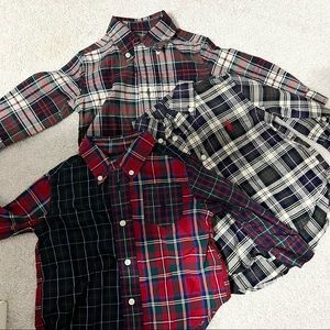 3 baby boy polo button ups